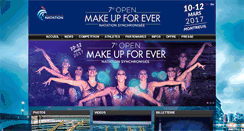Desktop Screenshot of openmakeupforever.fr